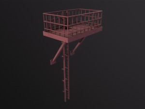 Scaffold 3D मॉडल