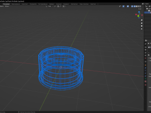 Plastic Pet Bottle Cap Model 3D