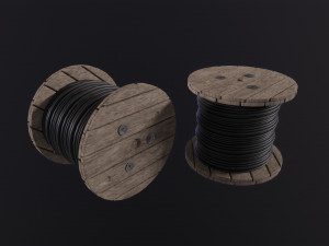 Cable roll 3D 模型