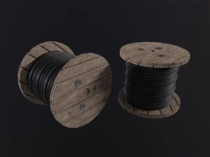 Cable roll 3D Model