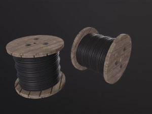 Cable roll 3D Model