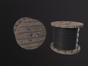 Cable roll 3D 模型