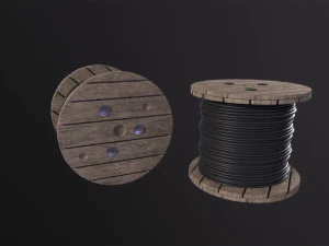 Cable roll 3D Model