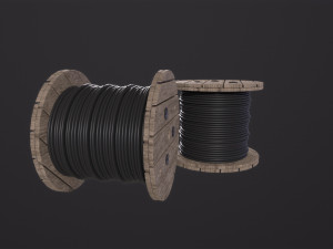 Cable roll 3D 模型