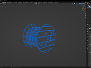 Cable roll 3D 模型