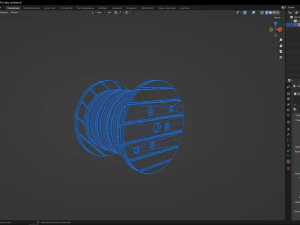 Cable roll 3D Model