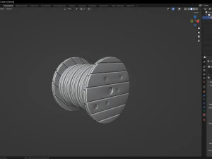 Cable roll 3D Model