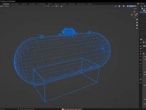 Rusty Oil Tank 3D 모델