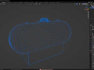 Rusty Oil Tank 3D 모델