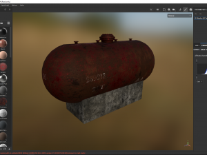 Rusty Oil Tank 3D 모델