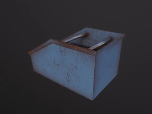 Metal Box 3D Model