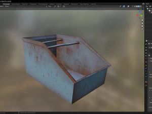 Metal Box 3D Model