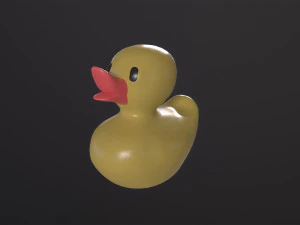 pato de goma Modelo 3D