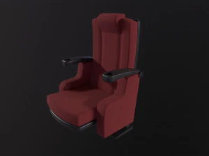 Sillas de cine Modelo 3D
