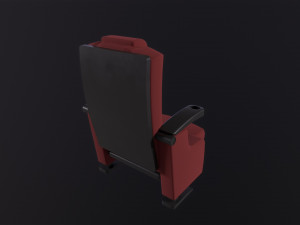 Cinema Chairs 3D Model