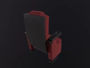 Sillas de cine Modelo 3D