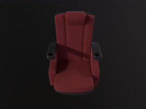 Cinema Chairs 3D Model