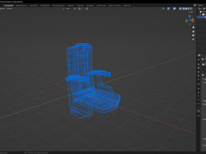 Cinema Chairs 3D Model