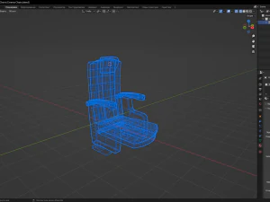 Sillas de cine Modelo 3D