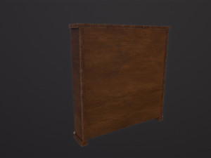Bookshelf 3D Model