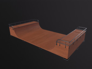 Skate Park 3D Model