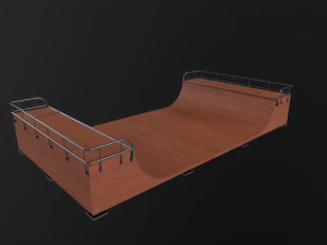 Skate Park 3D Model