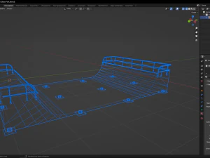Skate Park 3D Model