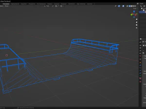 Skate Park 3D Model