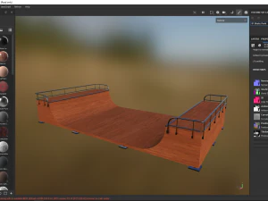 Skate Park 3D Model