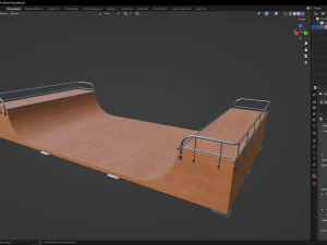 Skate Park 3D Model