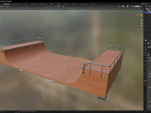 Skate Park 3D Model