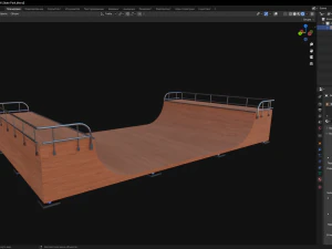 Skate Park 3D Model