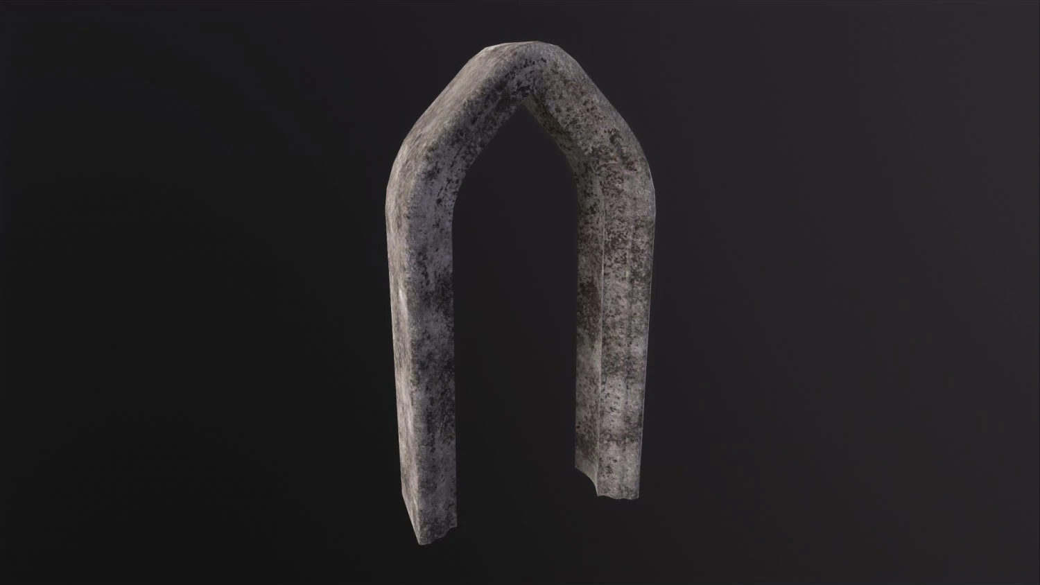 Old Stone Arch 3D Model .c4d .max .obj .3ds .fbx .stl .blend