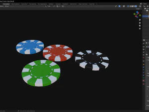 Casino chips 3D Model