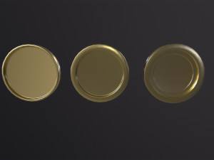 Clean coins 3D Model