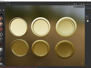 Clean coins 3D Model