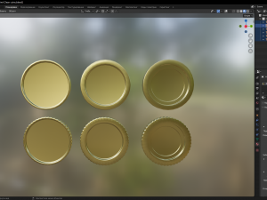 Clean coins 3D Model