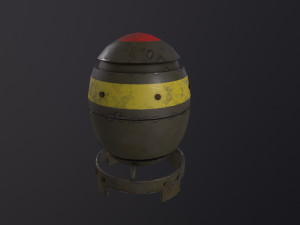 Mini Nuke 3D Model