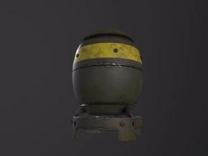 Mini Nuke 3D Model