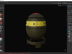 Mini Nuke 3D Model