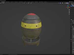 Mini Nuke 3D Model