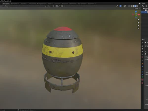 Mini Nuke 3D Model