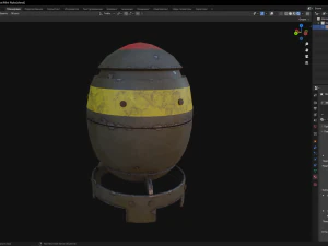 Mini Nuke 3D Model