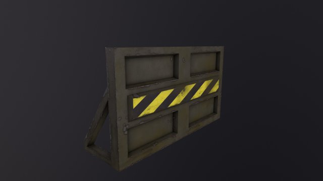 Mojo Barrier Modèle 3D .c4d .max .obj .3ds .fbx .stl .blend