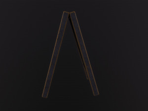 Floor sign Model 3D
