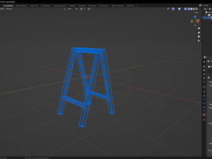 Floor sign Model 3D