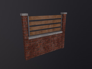 Fence Modello 3D