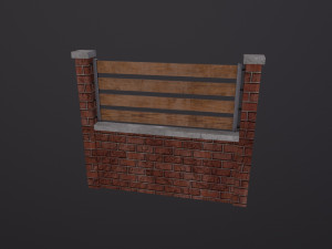 Fence 3D Model