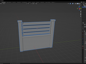 Fence 3D Model