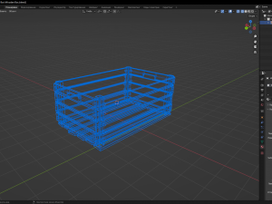 Wooden Box 3D Model